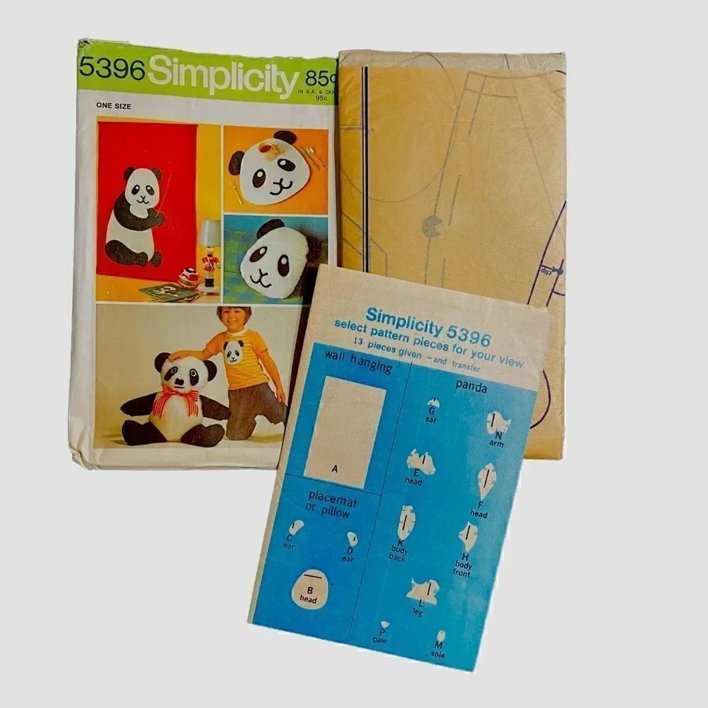 Vintage Stuffed Toy Patterns  - Picture 7 of 7